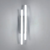 Aplique de aluminio con forma especial, luz blanca 6500K, 220V, plateado